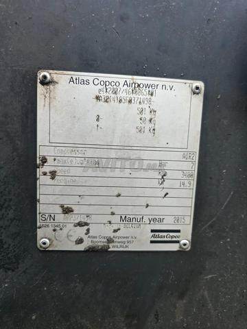 ATLAS COPCO 2 CYLINDRES MODELE 2015