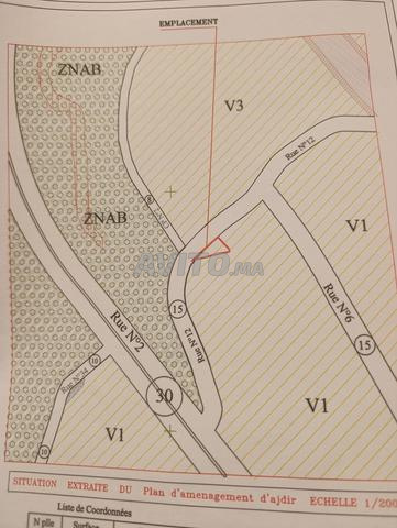 أرض منطقة فيلا في دار سلوم أجدير - 2