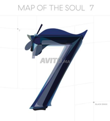 BTS MAP OF THE SOUL 7 BLACK SWAN ALBUM