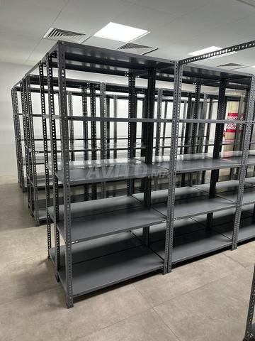 Rayonnage Supermarché Léger Semi-Lourd Qualité Pro - 2