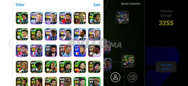 [À VENDRE] Compte eFootball “PES”2026 – Force 3255 - 2