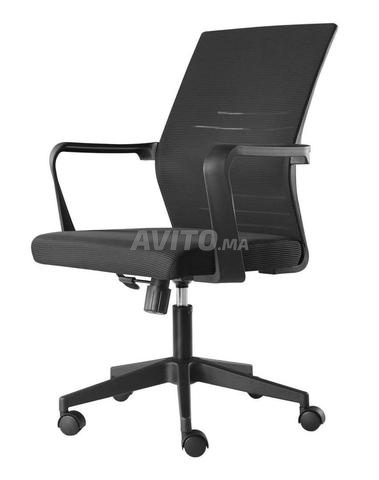 Chaise réglable opérateur en mesh \ chaise visiteur - 2