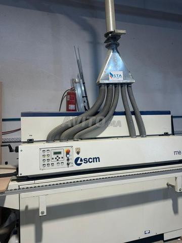 Plaqueuse de chant SCM/Scie à panneau/Compresseur. - 2