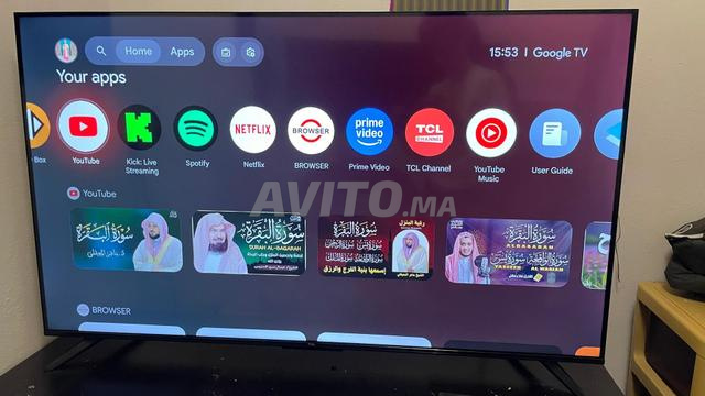 TV TCL 55 4K HDR SMART - 2