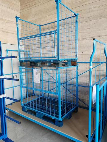 Palette à ridelles repliables – 600kg - 2