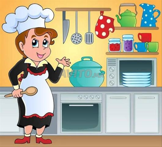 Cuisinière à domicile femme de ménage jardinier