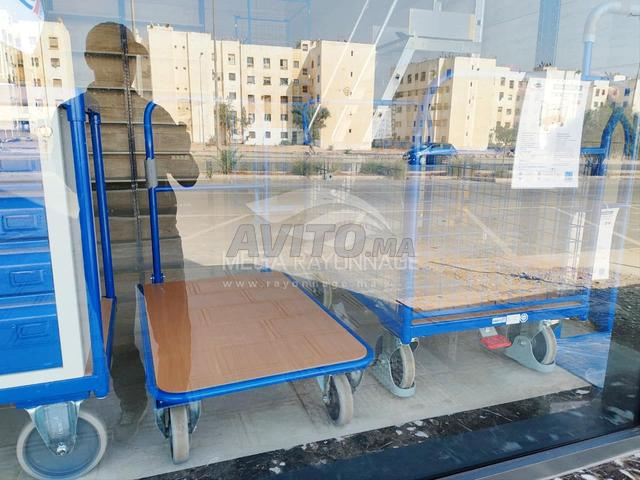 Chariot à dossier repliable – 250kg - 2