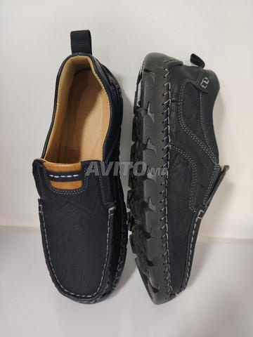 Mocassins homme noirs confortables taille 41 - 2