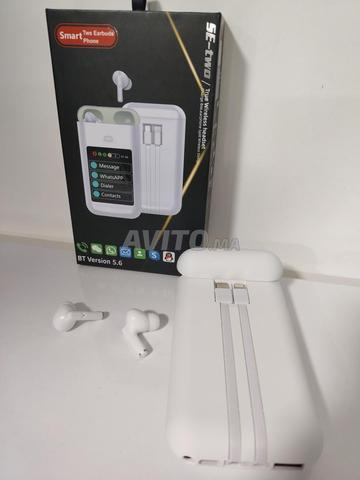 Écouteurs Bluetooth PAXA écran tactile powerbank - 2