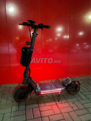 سكوتر كهربائي Tank M41 بمحرك مزدوج، نظيف - 2