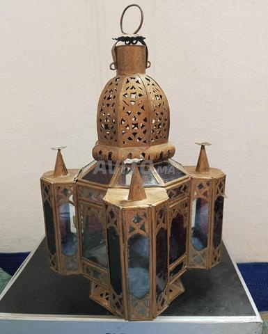 Ancien lustre en cuivre - 2