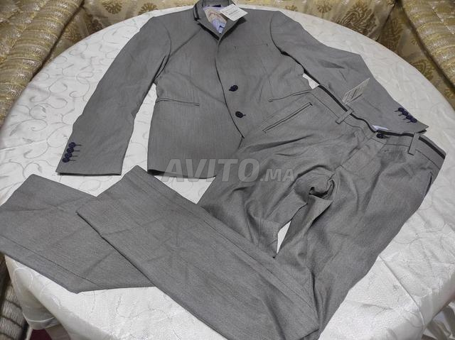 🎩 بدلة رجالي زارا مان دينم كوتور - 2