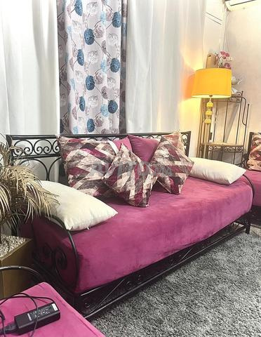 Salon marocain moderne en fer forgé - 2