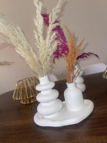 1. ✨ لمسة فخامة لبيتك مع فازات الجبس الراقية - 2