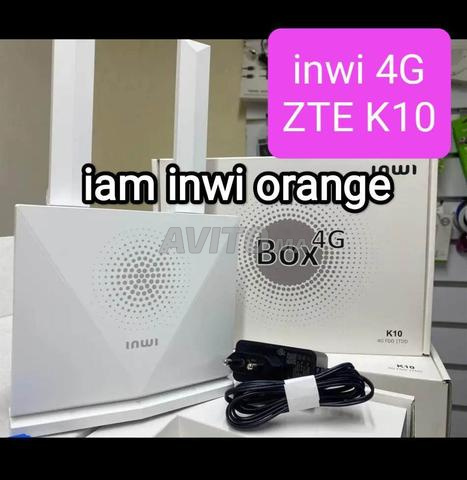 Box 4G inwi zte k10 batterie mflachi