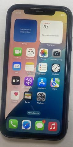 iphone xr bon état batterie avec sa pochette