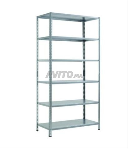 Rayonnage Métallique à 5 Tablettes - 2