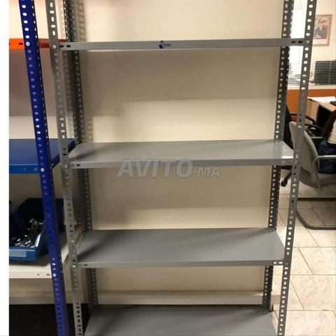 نظام رفوف معدنية متعدد المستويات للمستودع - 2