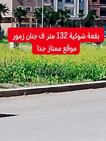 بقعة أرضية 132 متر مربع مسجلة للبيع في جنان زمور