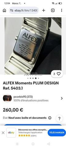 Montre ALFEX Suisse Originale - 2