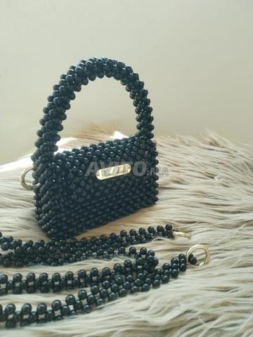 حقيبة خرز - مصنوعة يدوياً - 2