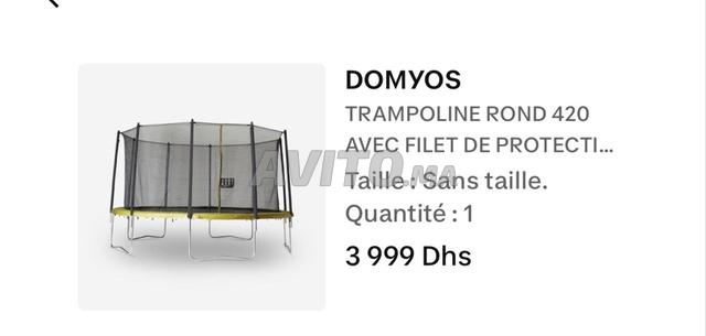 Trampoline Domyos Décathlon 4,20m