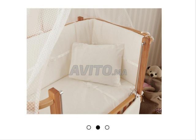 Lit pour bébé/ cododo en bois - 2