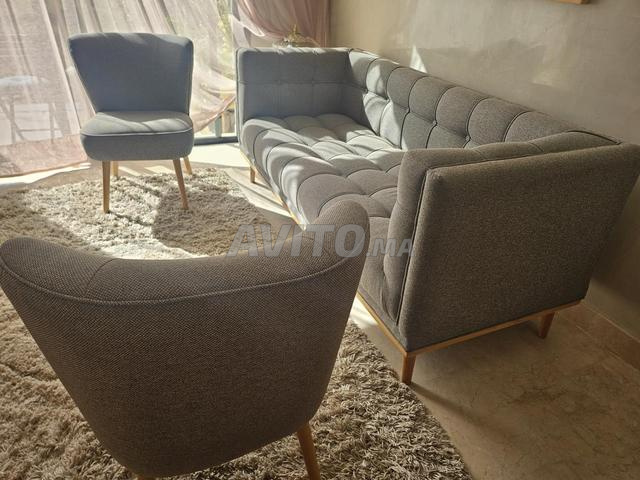أريكة بثلاث قطع - 2