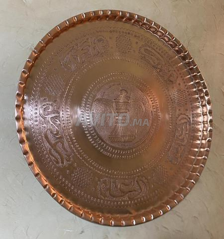 طبق تقديم شرقي كبير جميل جداً - 2