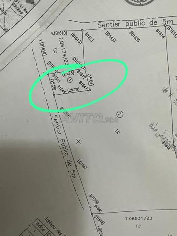 Terrain 400 m2 Terre à vendre - 2
