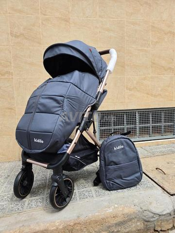 عربة أطفال قابلة للعكس مع حقيبة - 2