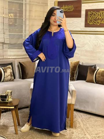 قفطان نسائي أنيق من الكريب - 2