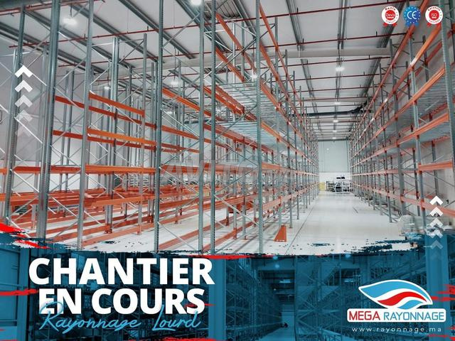 Rayonnage lourd – Stockage palettes sécurisé