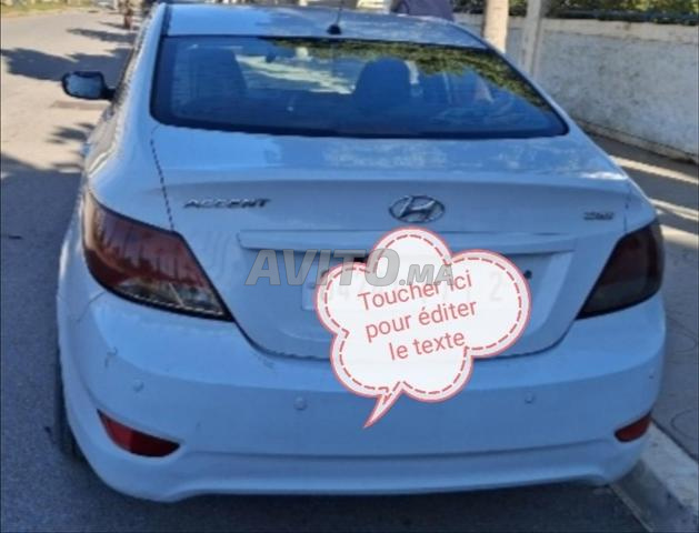 Hyundai Accent Diesel Manuelle 2018 à Ain Aouda - 2