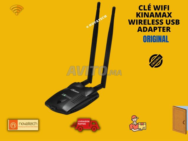 Clé Wifi Kinamax USB Adapter (WSW689N2) High-Power
