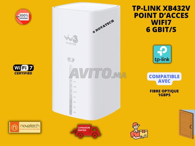 نقطة وصول TP-Link واي فاي 7 فائقة السرعة FTTH GPON