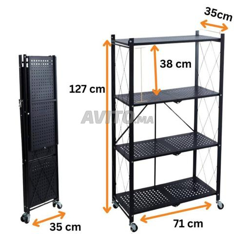 Rangement pliable à 4 niveaux – pratique & stylé - 2