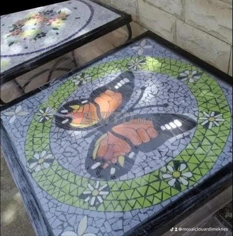 طاولة فسيفساء عصرية - 2