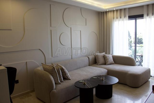 Appartement meublé, vue dégagée à louer 48 m² à Val Fleuri