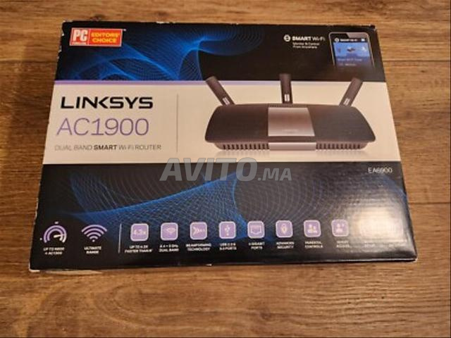 ROUTEUR WI-FI INTELLIGENT DUAL BAND LINKSYS AC1900 - 2