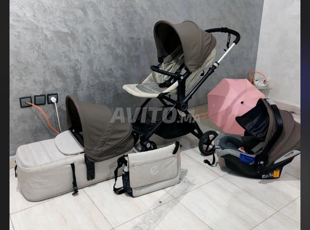 عربة أطفال ثلاثية Jane و مضخة ثدي Momcozy - 2