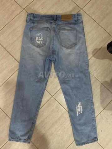 Jeans Baggy Bleu Pull & Bear - 2