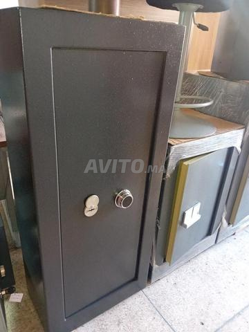 خزنة حديدية مدرعة H125سم L54سم P31سم - 2