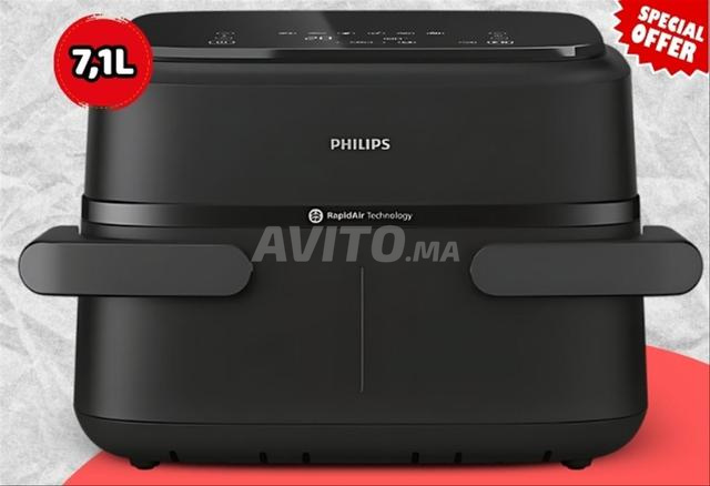 Air Fryer Philips Série 1000 Double Bac – 7.1L