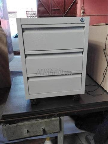 خزانة ملفات Classeur métallique avec serrure - 2