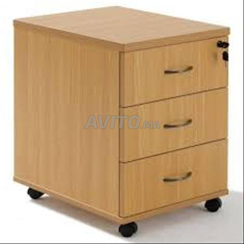 Caisson polyvalent métallique et bois/خزانة جانبية - 2