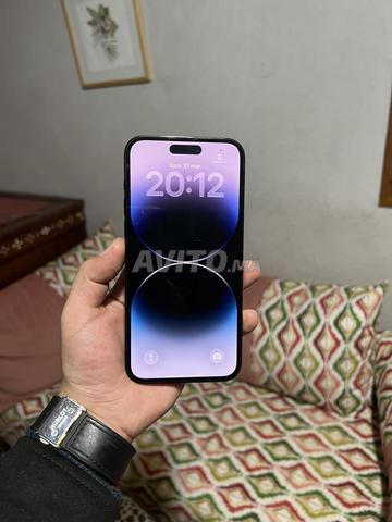 آيفون 14 برو ماكس أسود 128 جيجابايت - 2