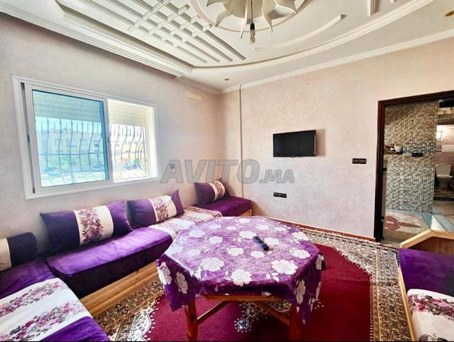 Appartement meublé et équipé avec Wifi à louer à la journée à Agadir