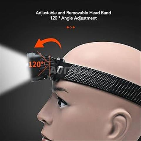 lampe frontale rechargeable