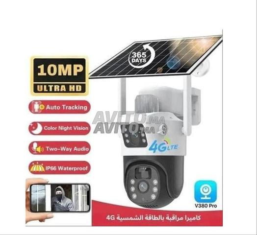 Caméra IP 4G extérieure solaire WiFi 10MP f33